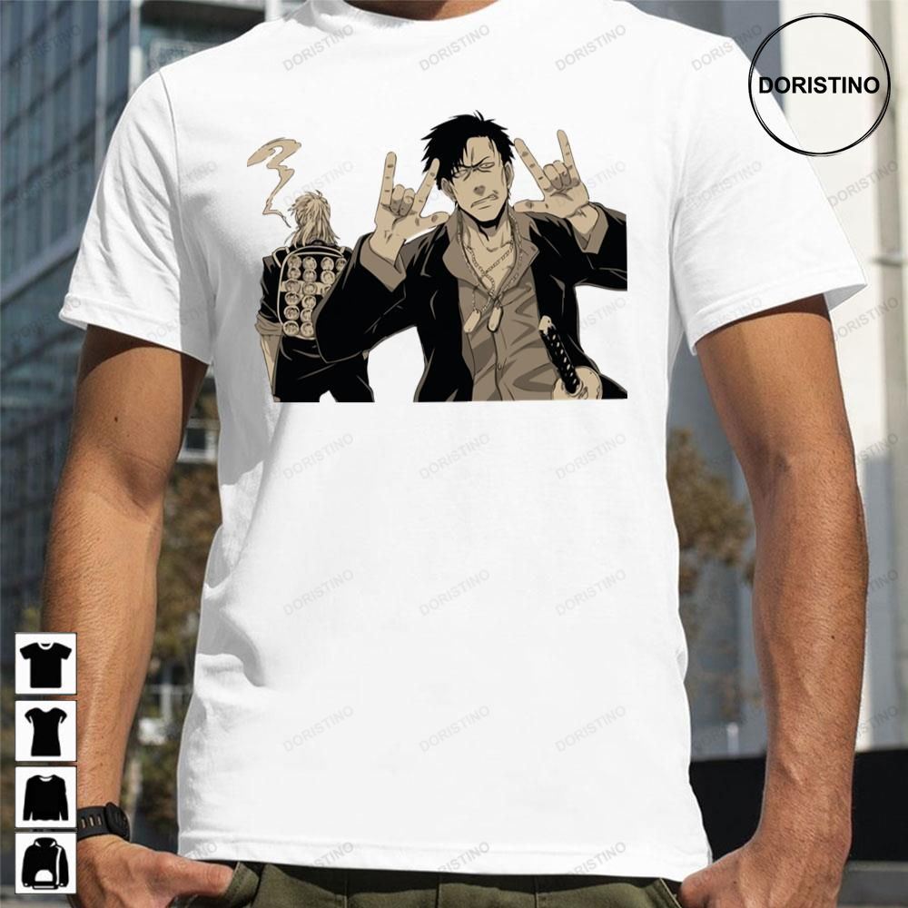 Hi Nicolas Worick Gangsta Anime Limited Edition T-shirts